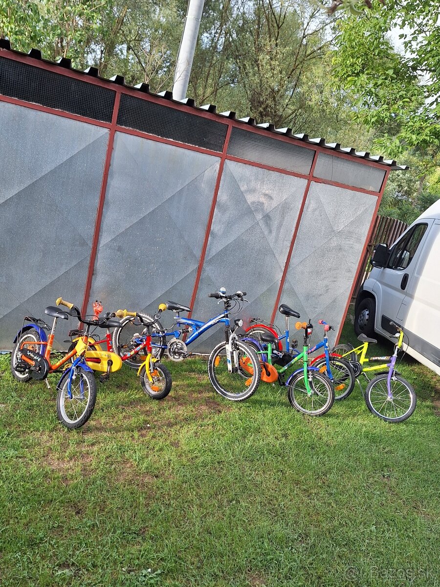 Predám detské bicykle