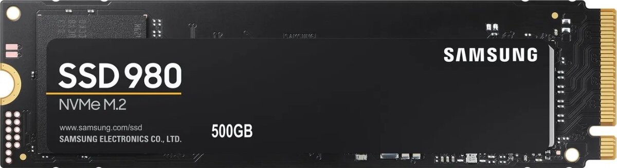 Samsung 980 NVMe M.2 SSD 500GB