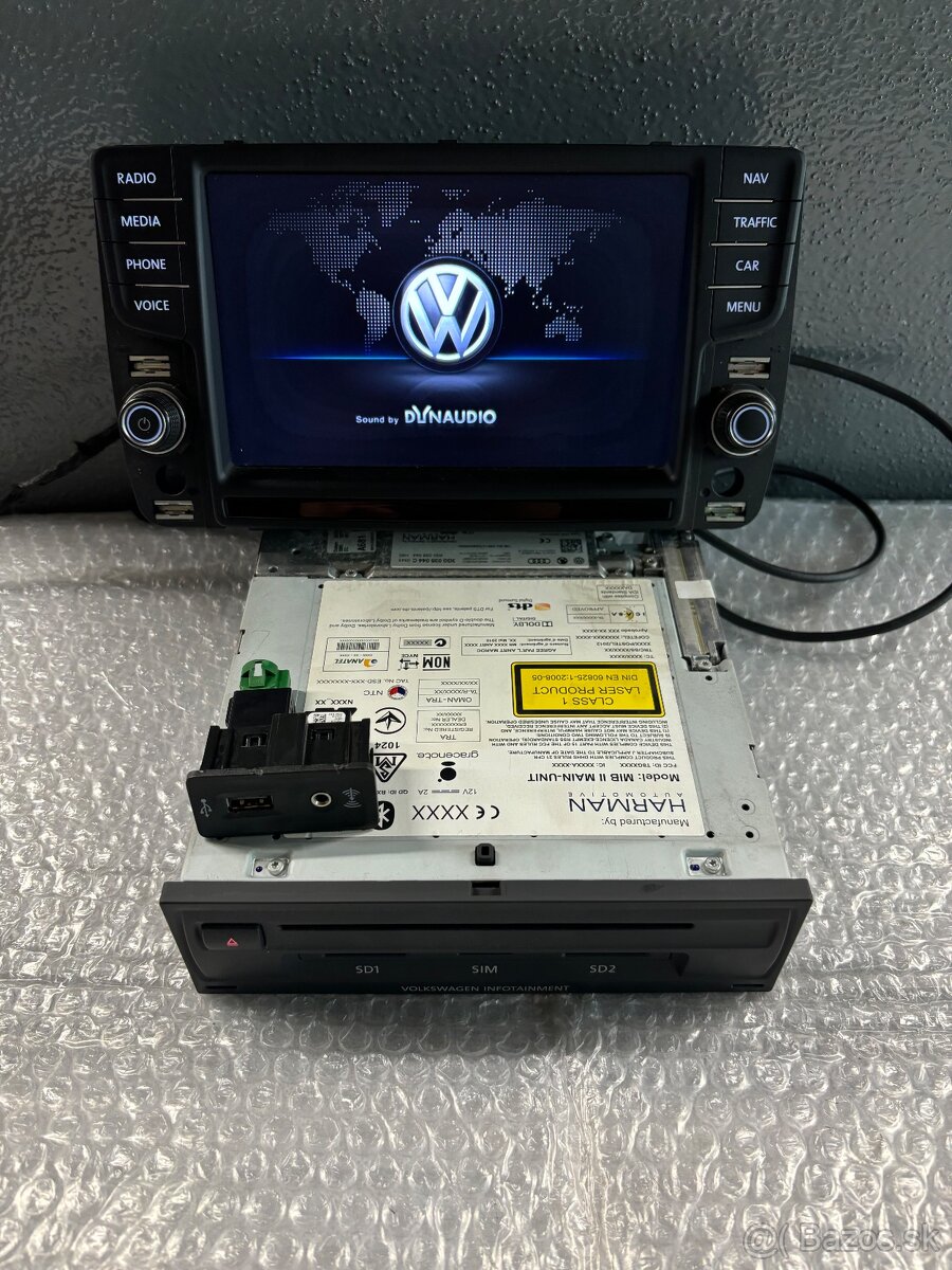 vw radio navigacia smartlink mib 2