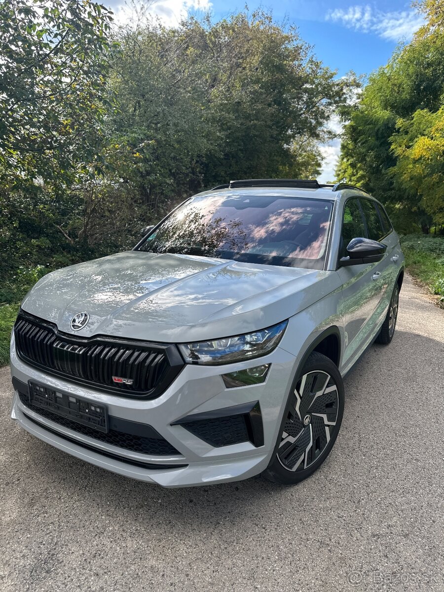Škoda Kodiaq VRS 2022 180kw Matrix/Pano/Virtual/Dcc