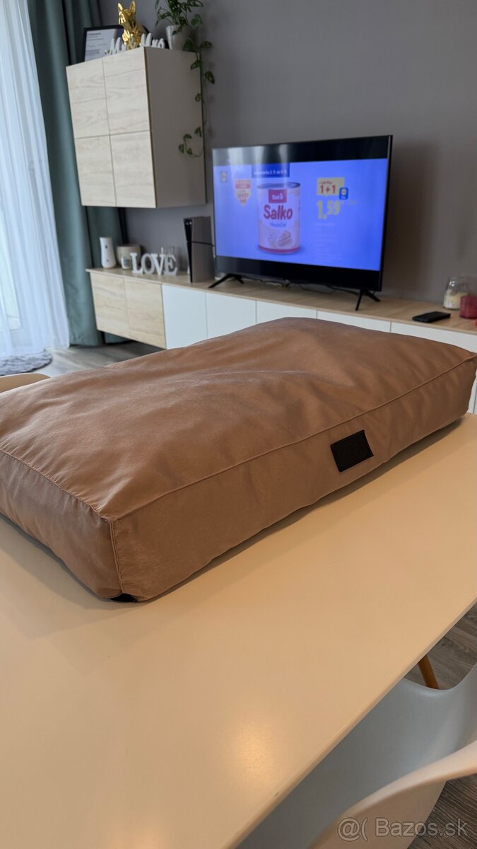 Dog Fantasy matrac Lux platinum zlatý 80 x 50 cm