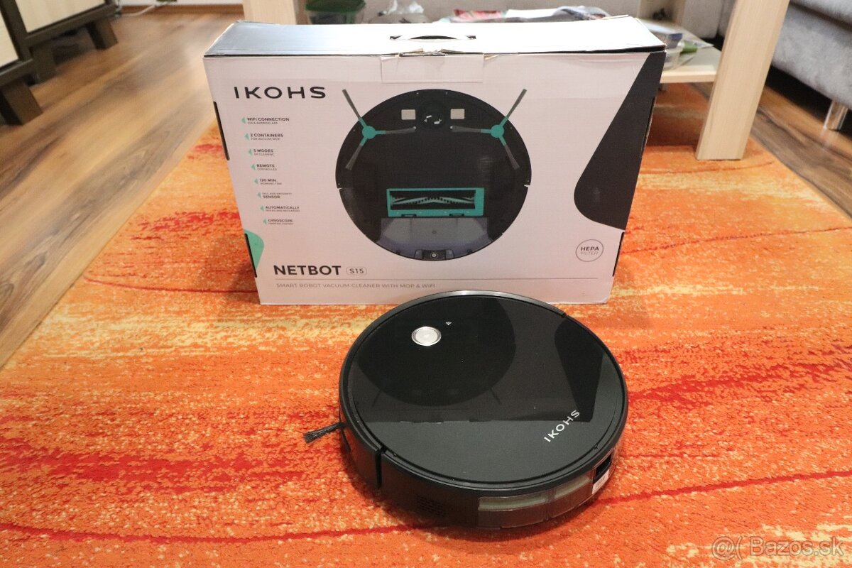 Robotický vysavač IKOHS Netbot S15 výstavný kus