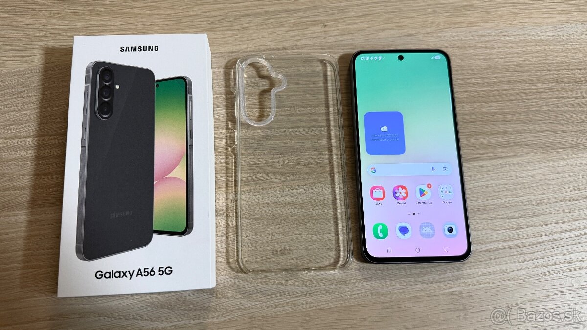 Vymenim Samsung A56 tmavy 128gb kupeny v o2