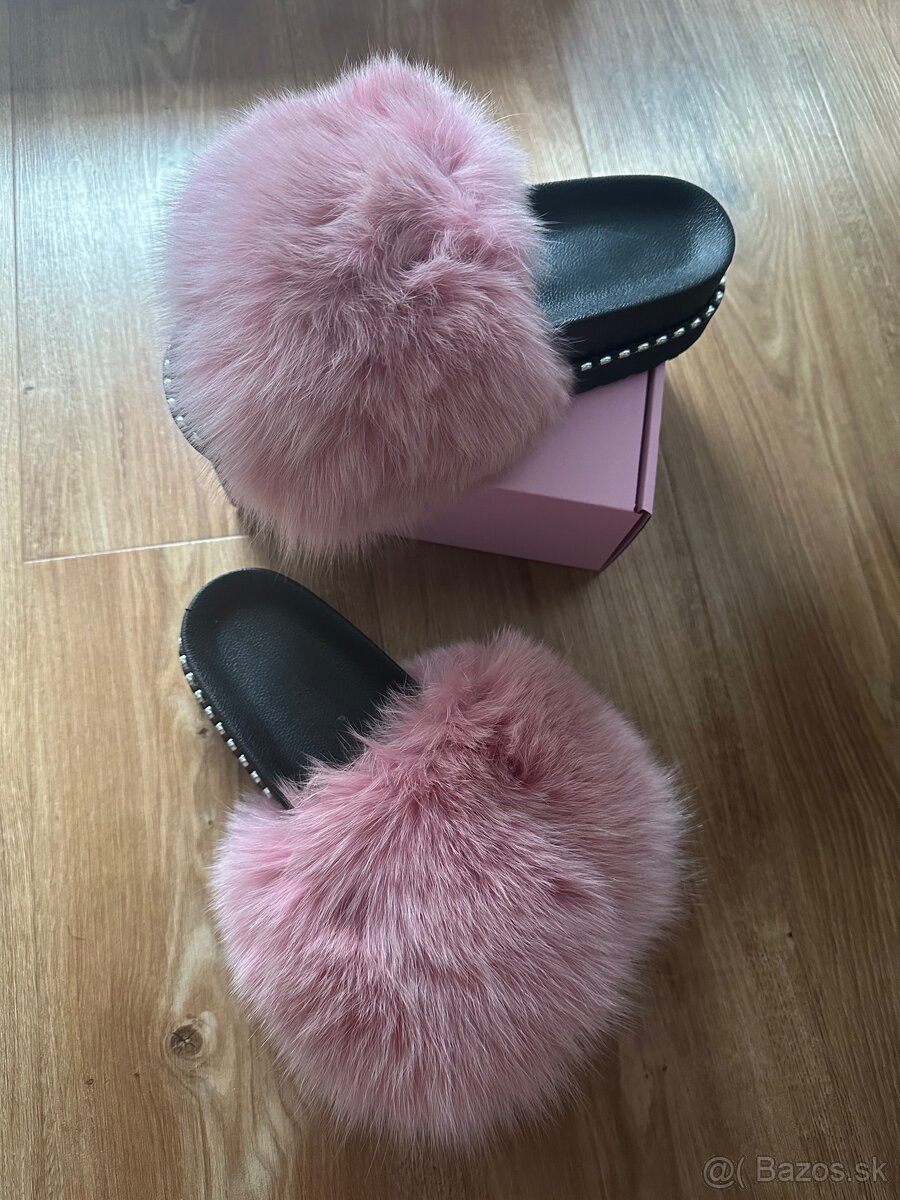 Damske slapky - ruzove