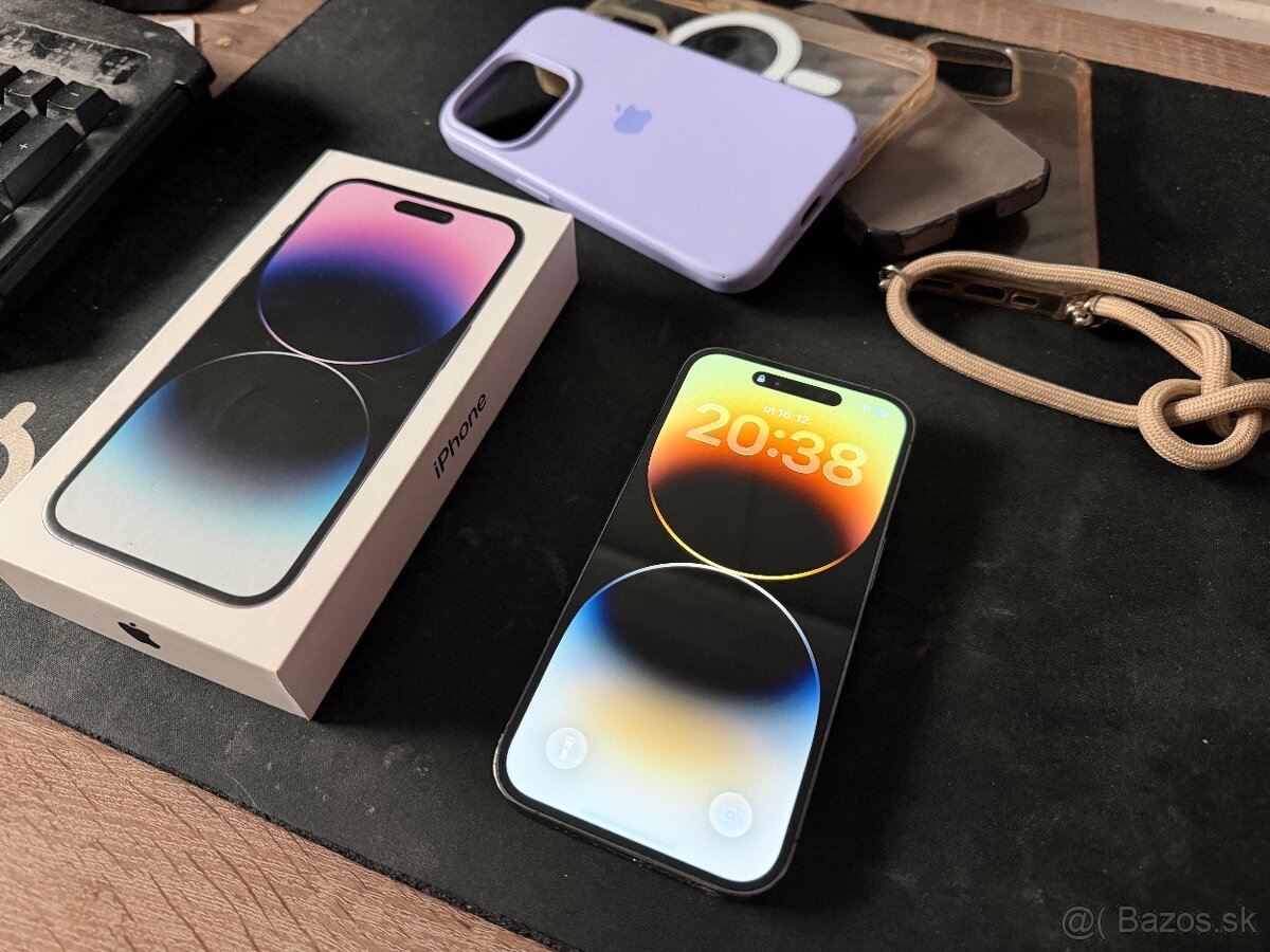 Apple iPhone 14 Pro – Deep Purple (fialový) | 128 GB