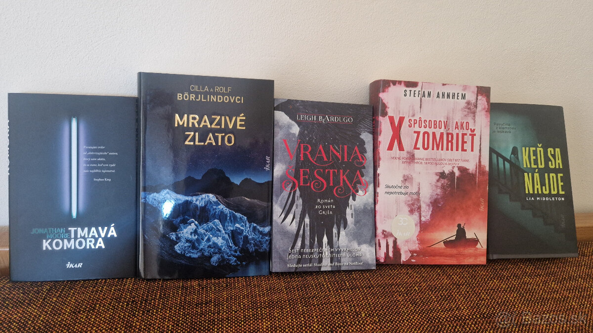 Predám kvalitné knihy pre relax