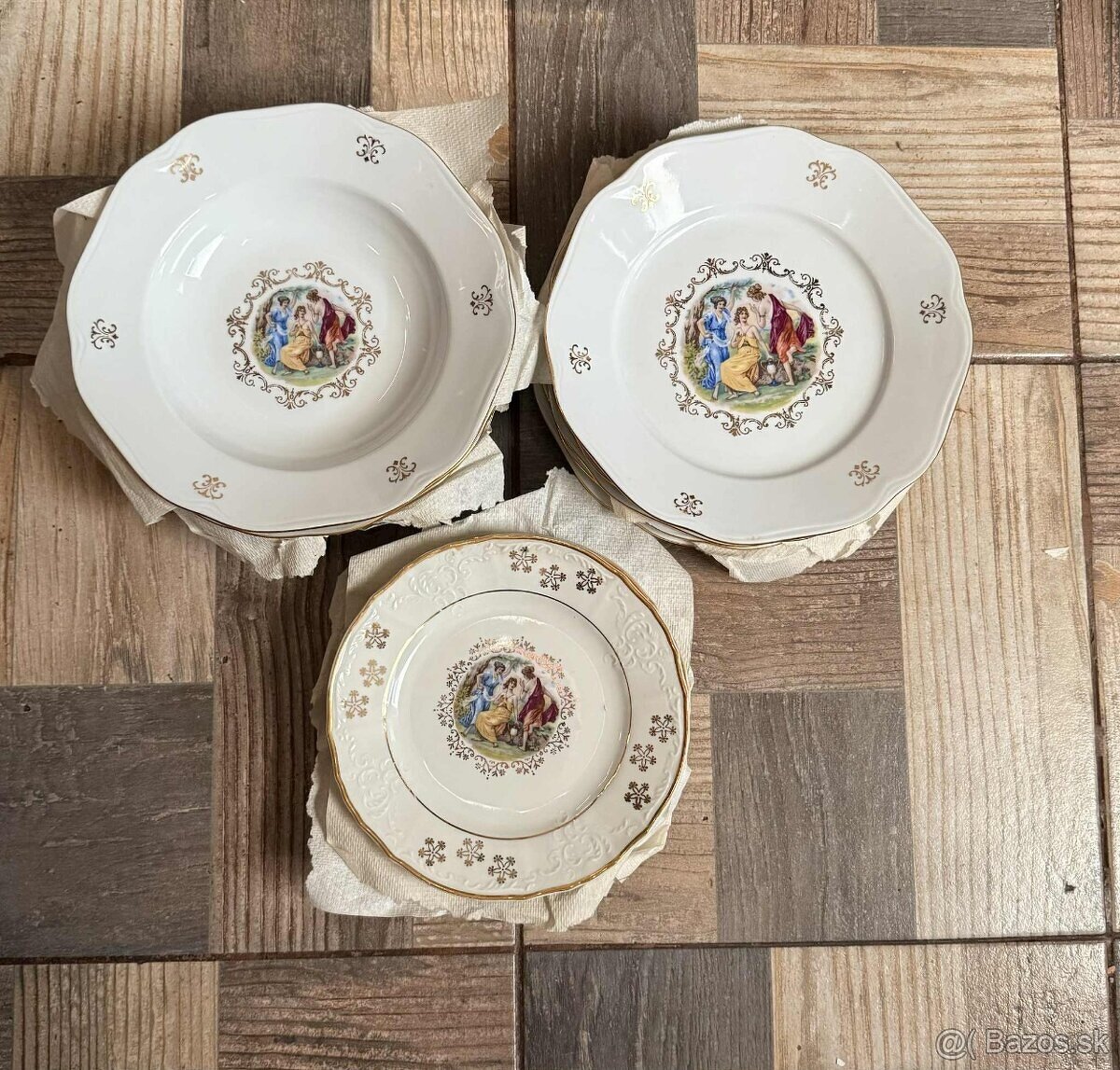 Porcelánová súprava Tri grácie