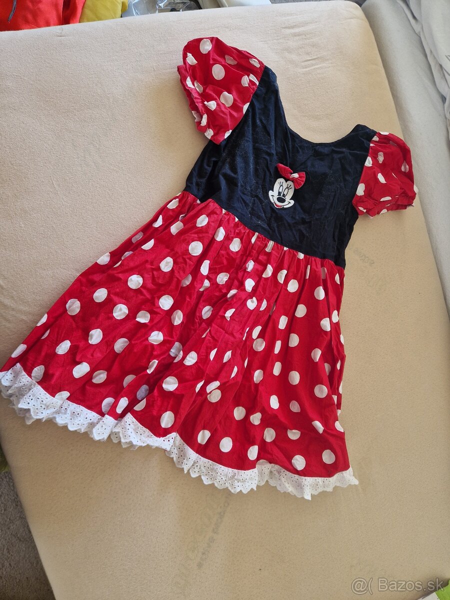 Karnevalové šaty Myška Minie