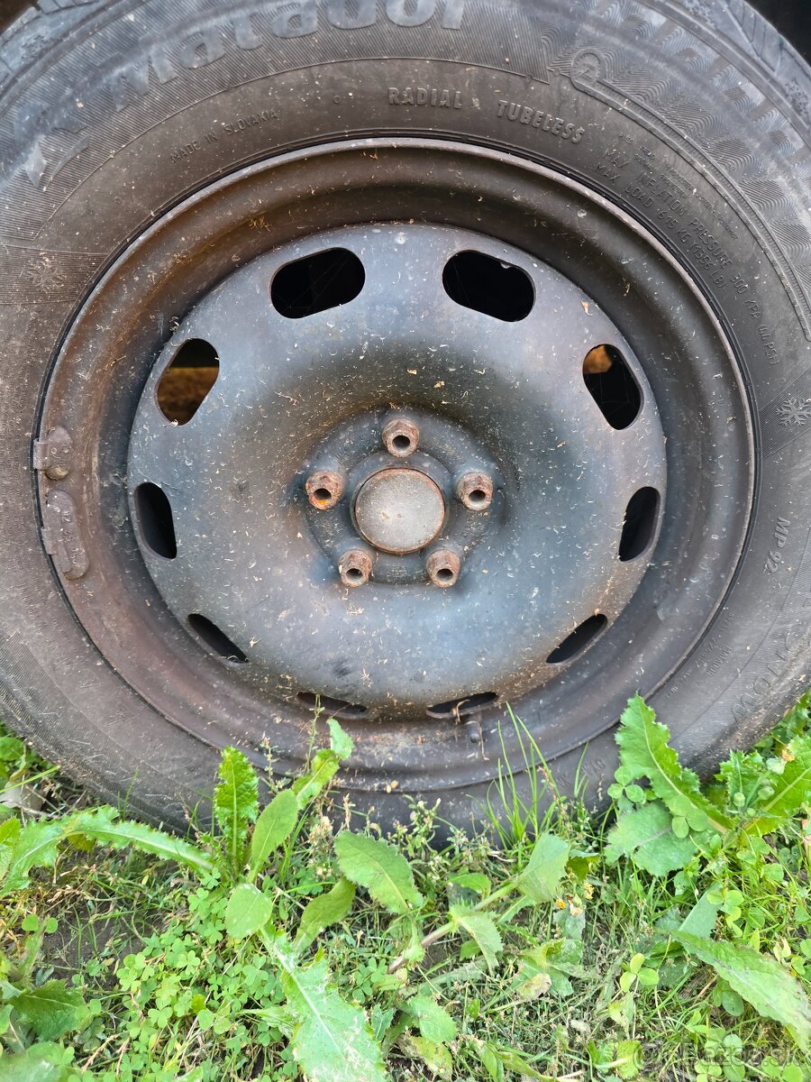 Plechove disky 5x100 R15