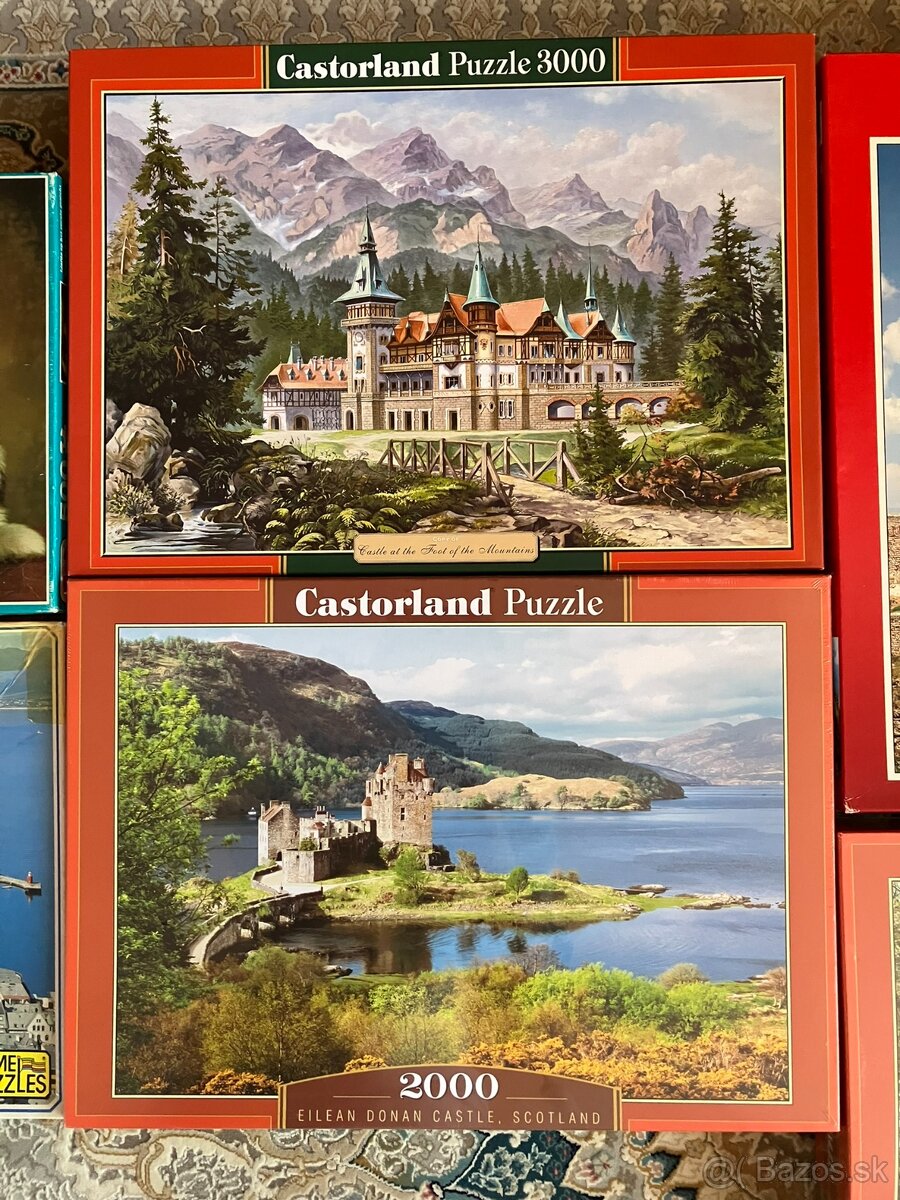 Puzzle rôzne motívy