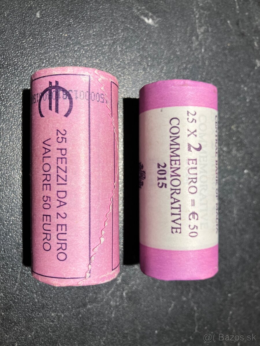 2 euro pamätné mince 2015