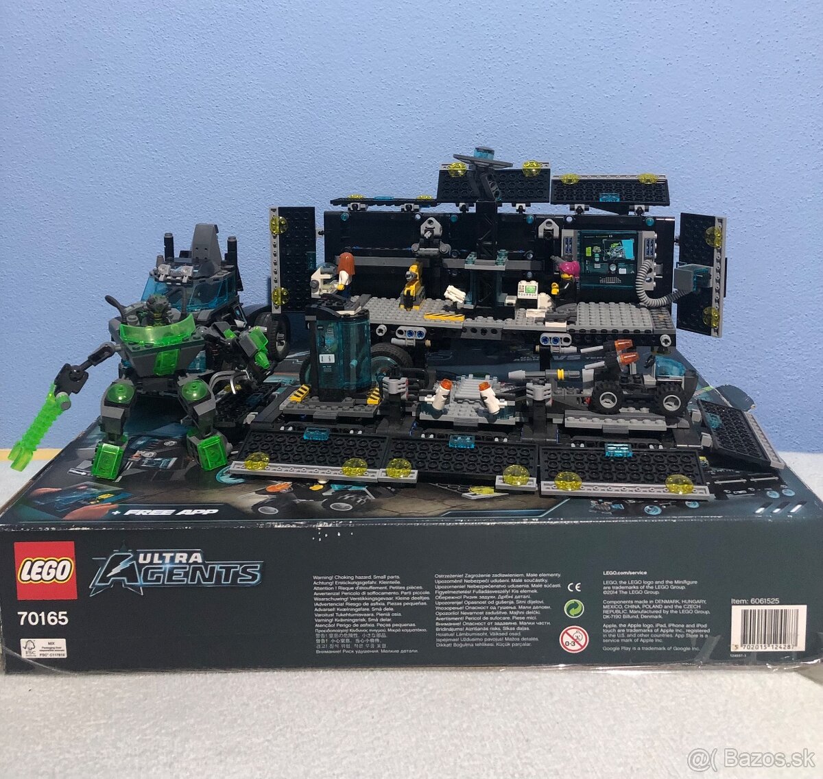 LEGO Agents 70165 Centrála ultra agentov misií