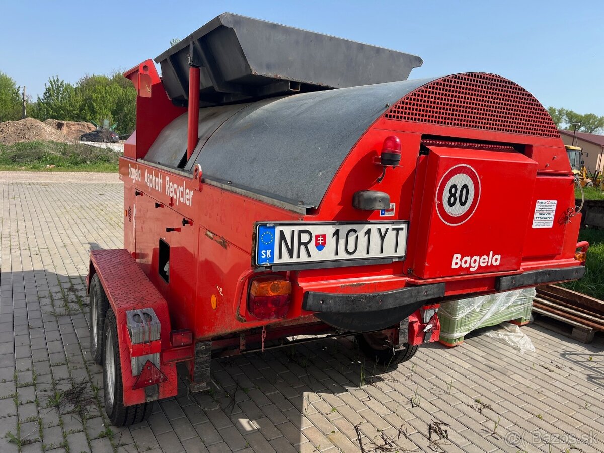 Recyklátor asfaltu Bagela BA 7000F