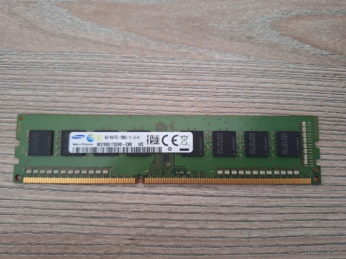 Ram ddr3 4gb Samsung do PC