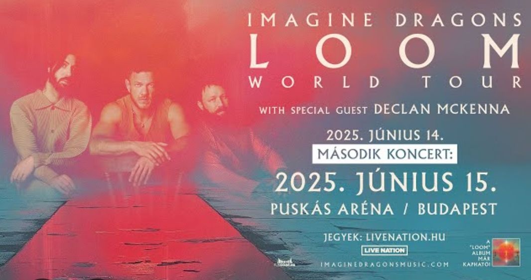 Imagine dragons Budapešť 15.6.2025
