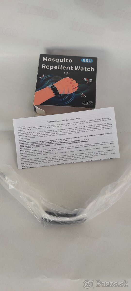 Digitálne hodinky - Biely (silikónový) remienok