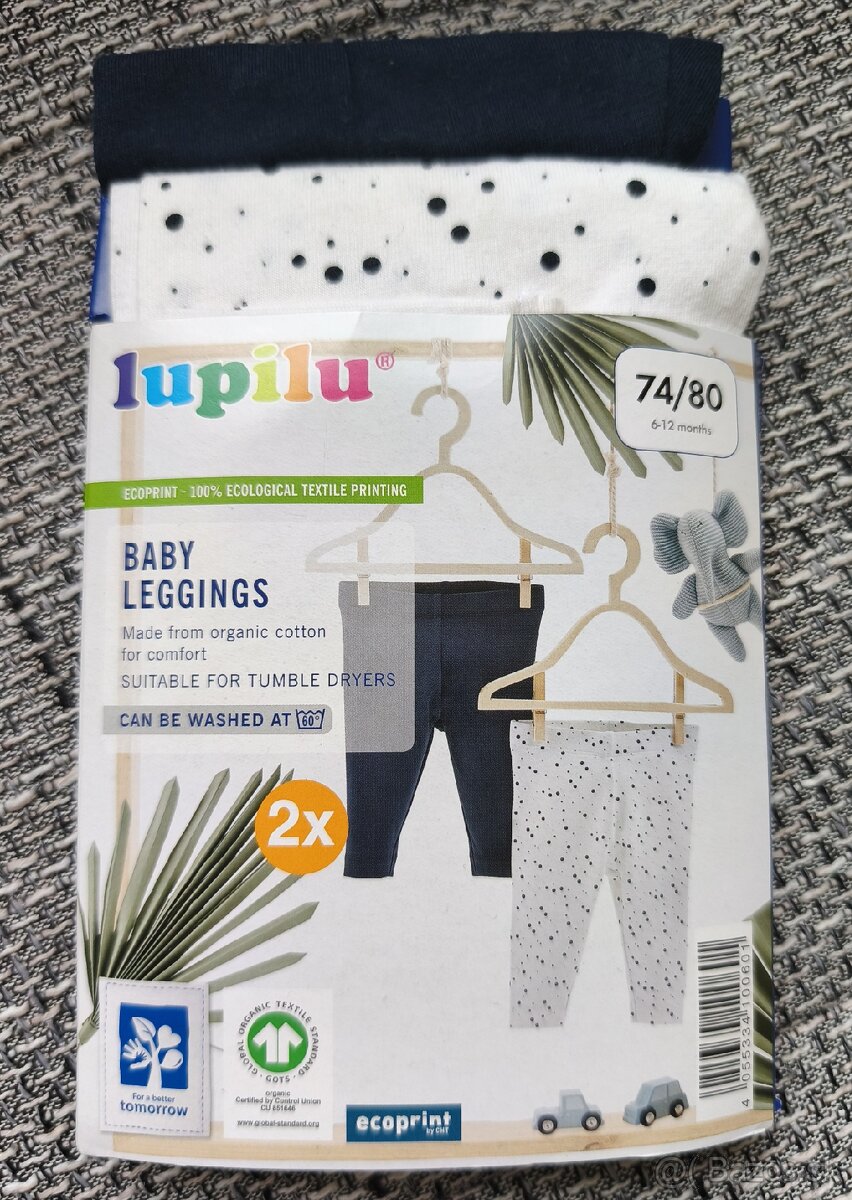 Detské legíny, 2ks, Lupilu ,74/80