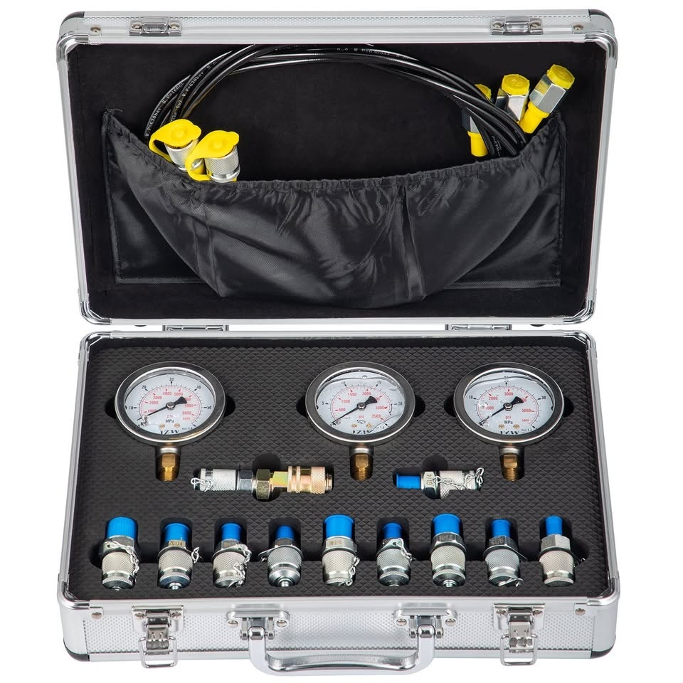 Sada pro hydraulické tlakové zkoušky, 10 adaptérů