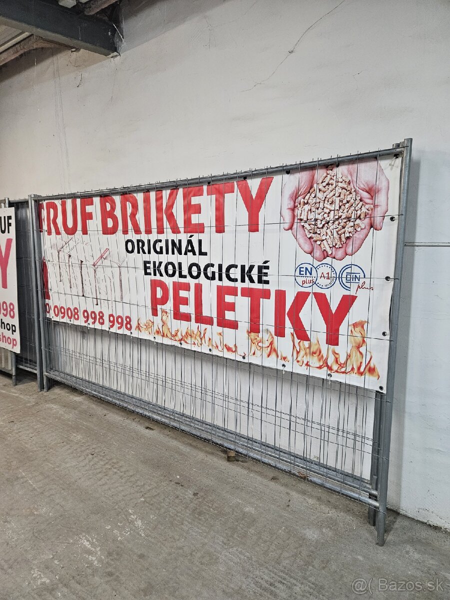 Mobilné oplotenie 3,5 x 2m ostré rohy