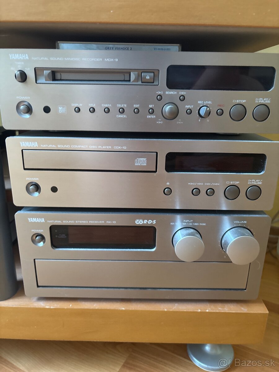 🎵 Yamaha PianoCraft – kvalitná HiFi zostava (rádio, CD, Min