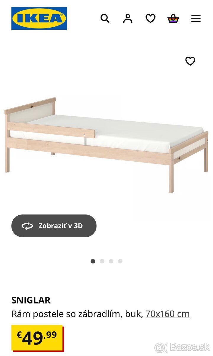 detska postel ikea