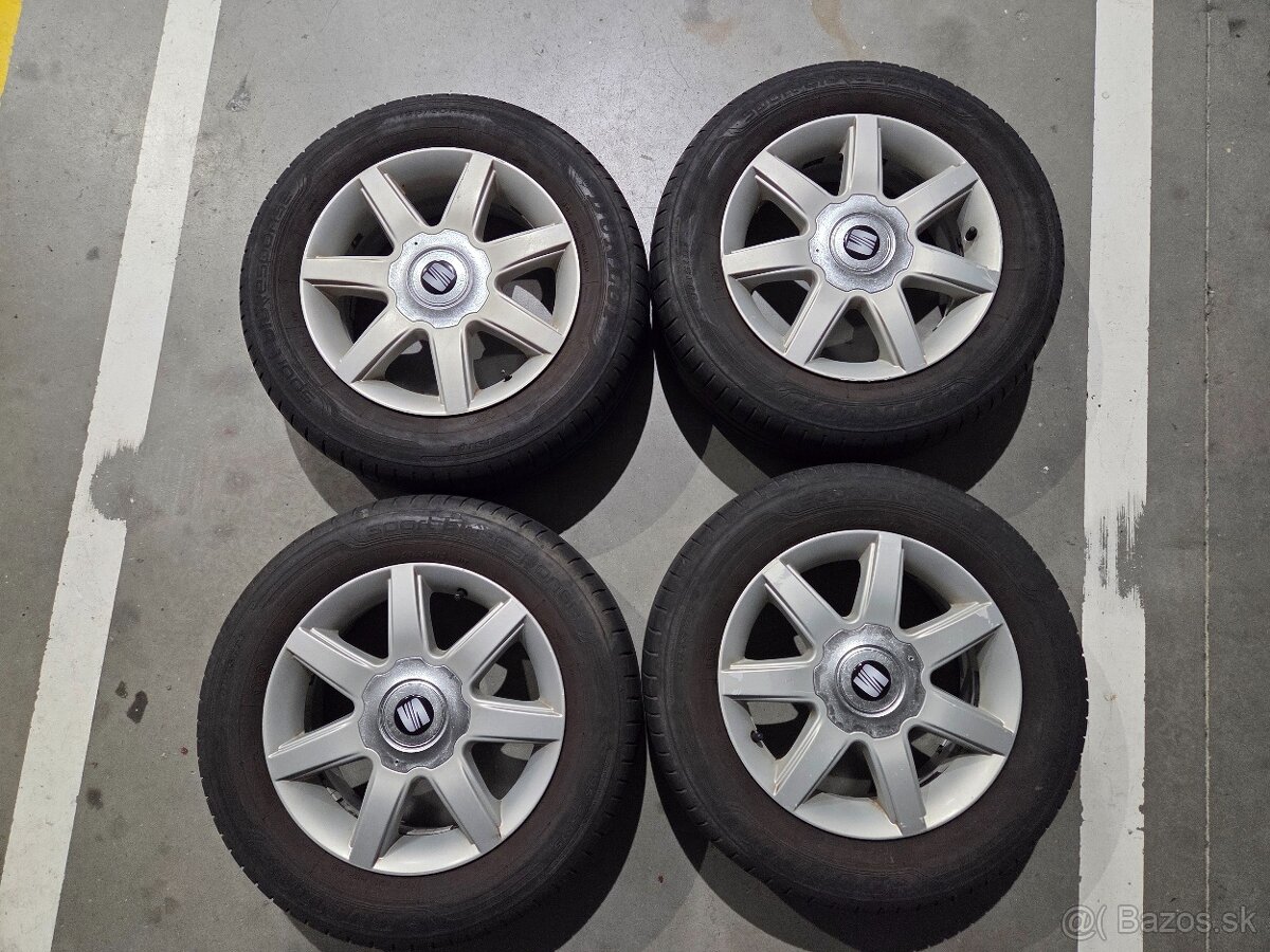 Org. 15-palcové  ALU disky Seat Leon 1M1