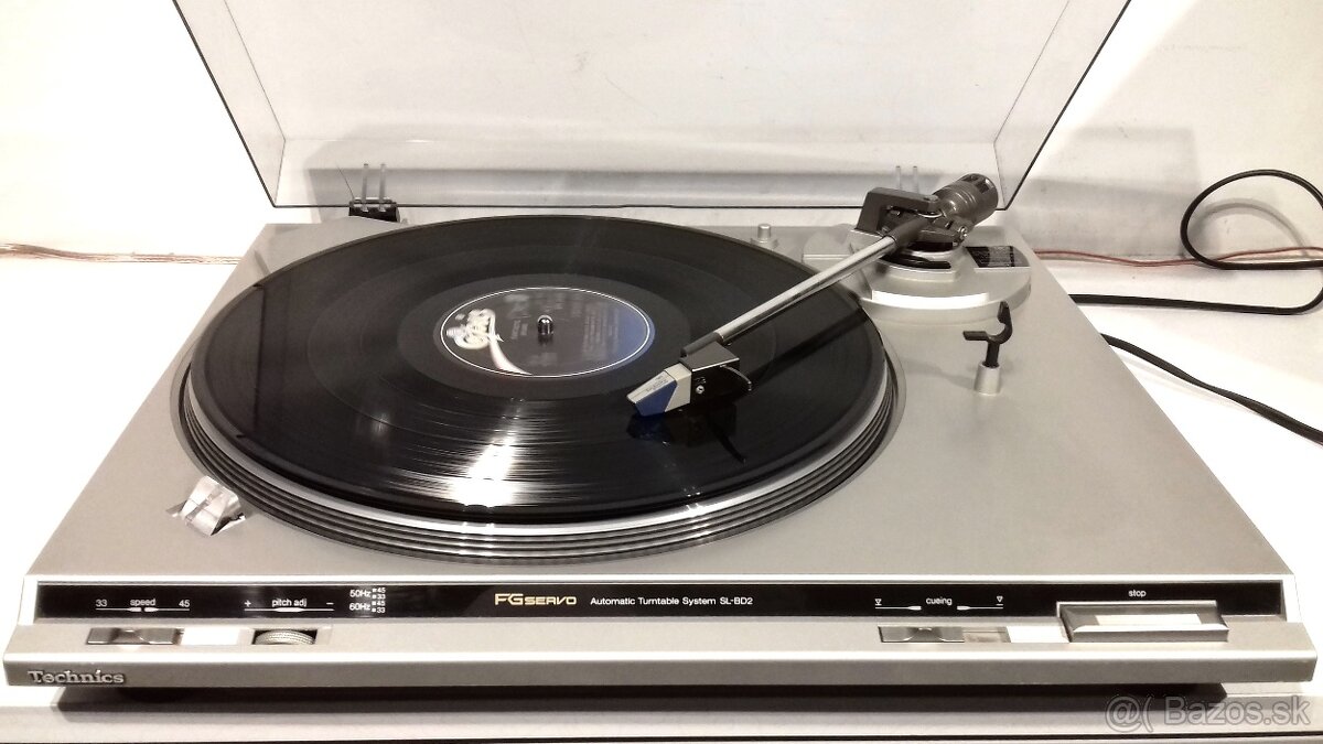 Velmi pekny gramofon TECHNICS SL-BD2, FG SERVO, JAPAN, AG12