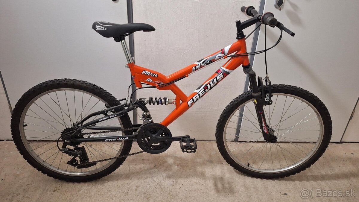 detský horský bicykel FREJUS FM 624 veľkosť 24"