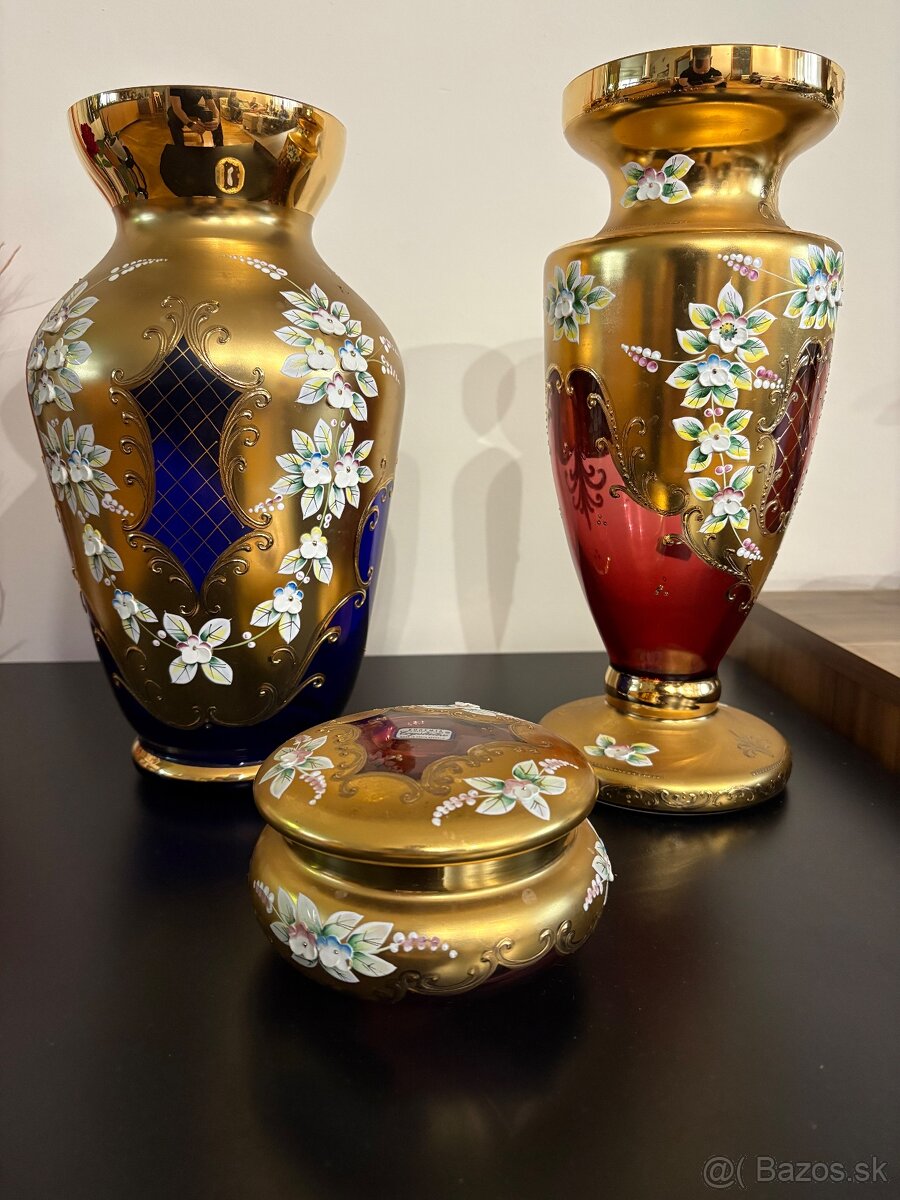 2xVáza + cukornička