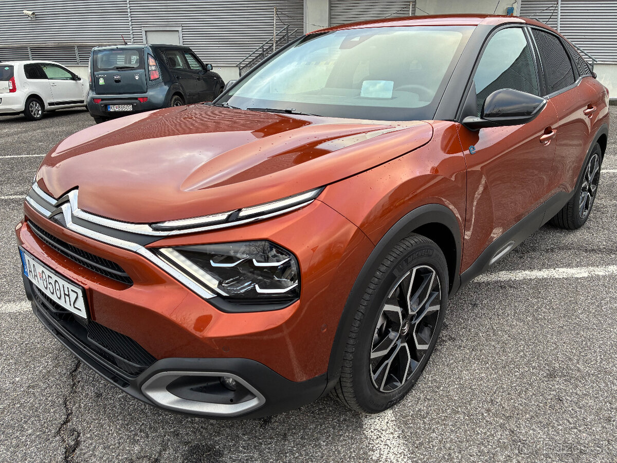 Citroën ë-C4 Electric 136k SHINE 50kWh ODPOCET DPH