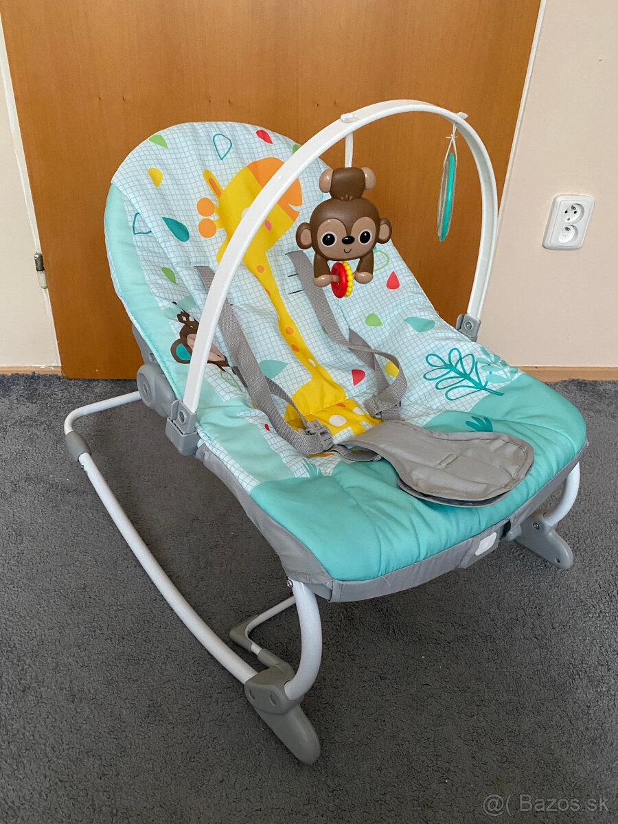 Vibrujúce lehátko pre bábätká Bright Starts