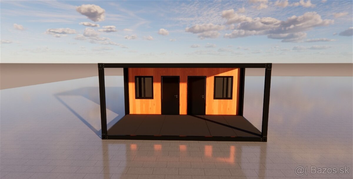 Záhradná chatka 2izby s terasou