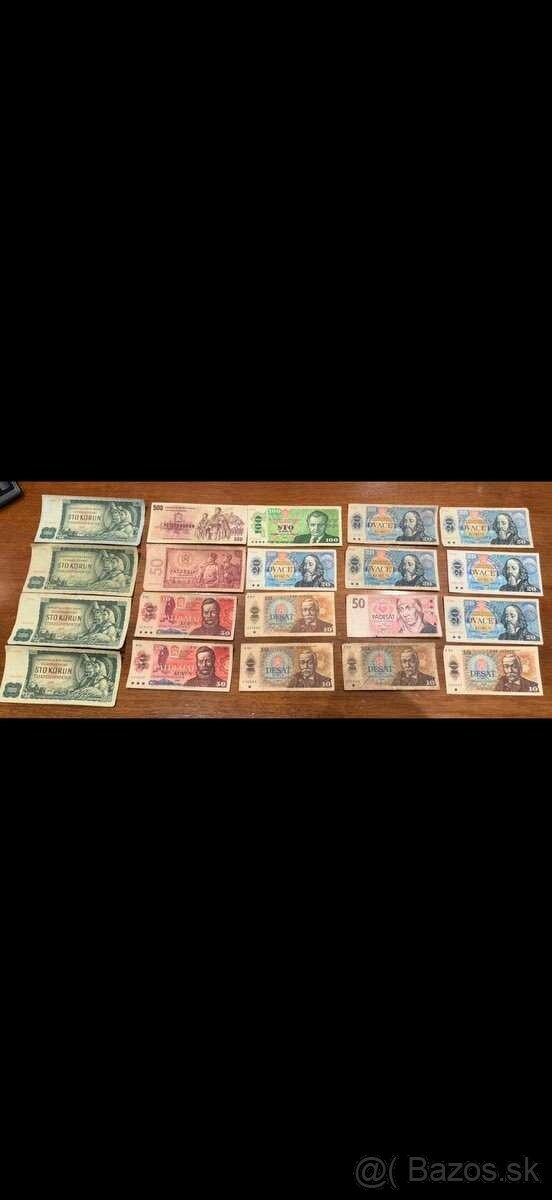 Bankovky Československo 1