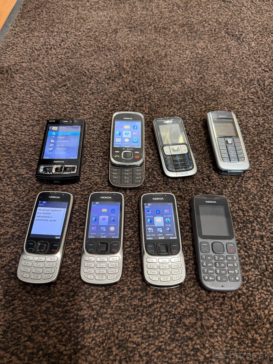 Nokia 6303, 2630, N95, 7230