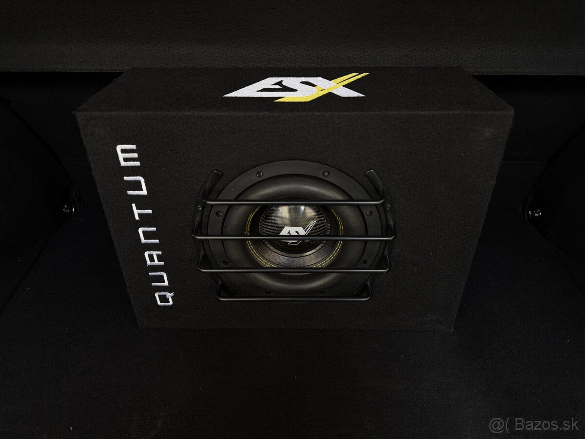 Subwoofer ESX QUANTUM QXB8 + Zosilovač