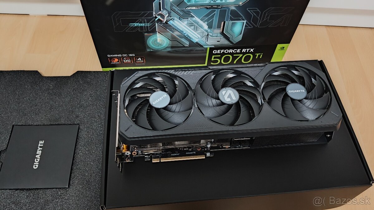 Gigabyte RTX 5070 Ti Gaming OC 16GB