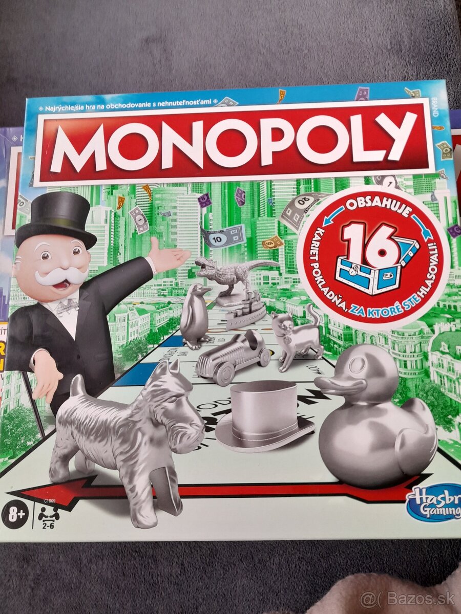 Spoločenské hry MONOPOLY