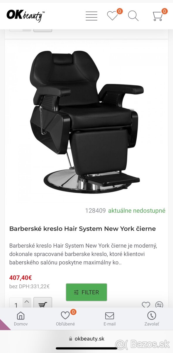 Barberské kreslo