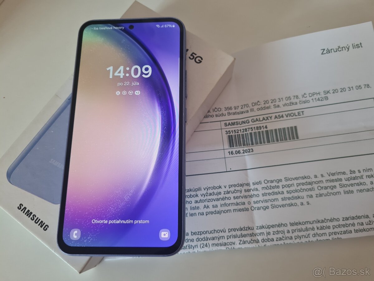 Samsung A54 5G, 8 /256 GB