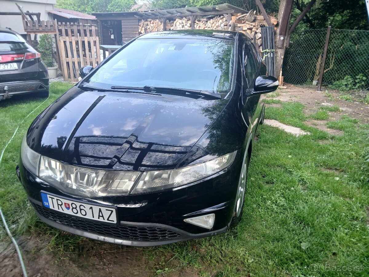 Honda civic 2007 8g 1.4 benzin+plyn
