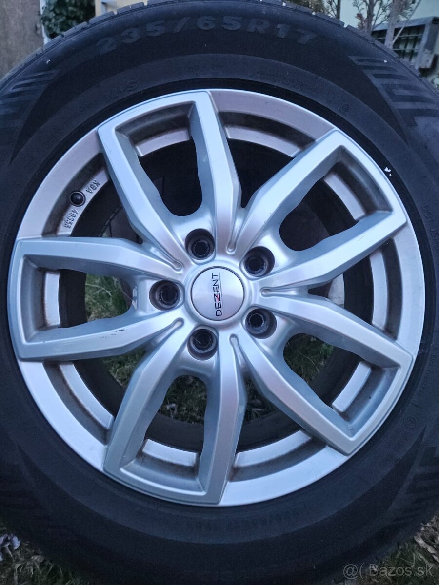 Elektrony vw touareg letné pneu