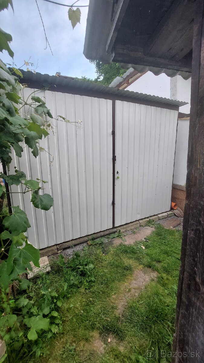 Plechová garáž 5x3 m