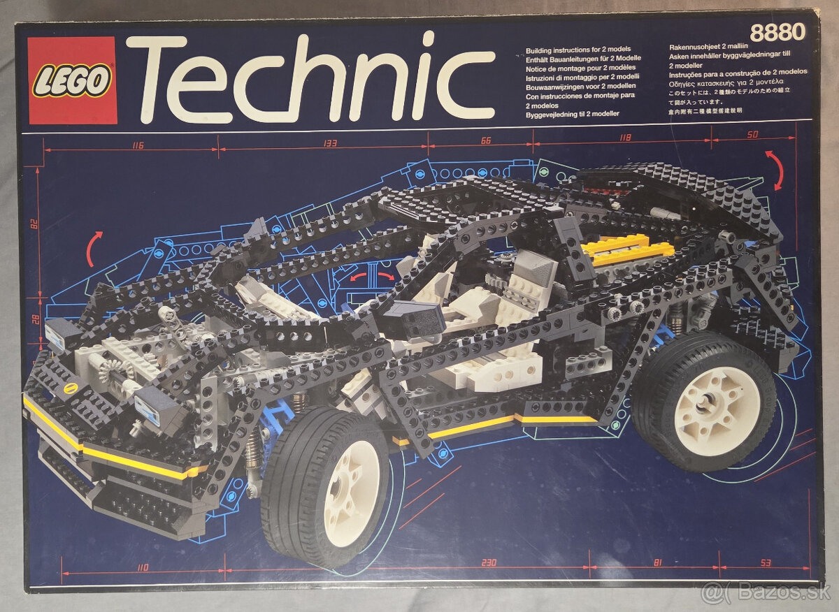 Lego Technic 8880, 90 roky, Na predaj