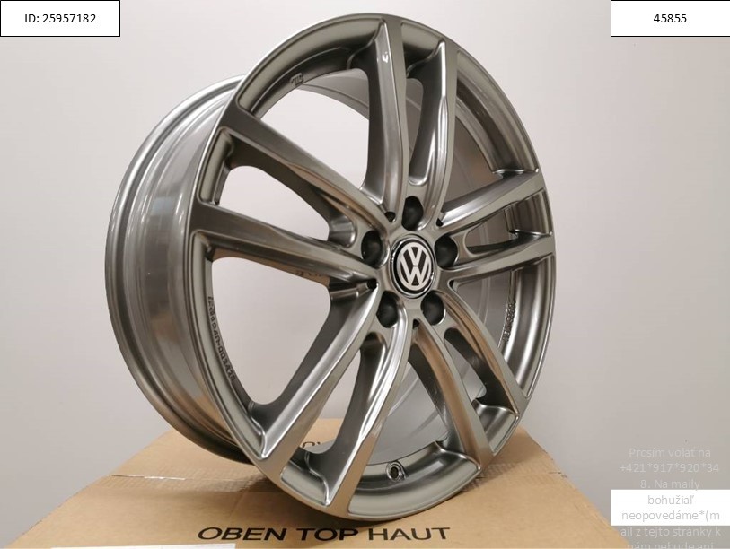 Vw Tiguan, Škoda Kodiaq alu disky R18 5x112 ET43 1229