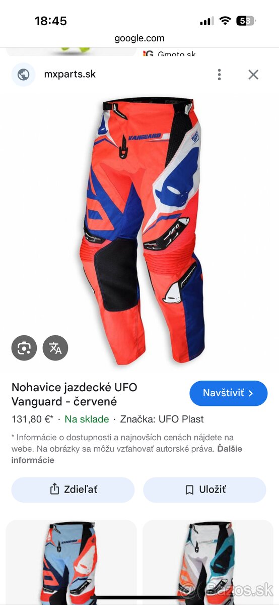 Predám MX veci