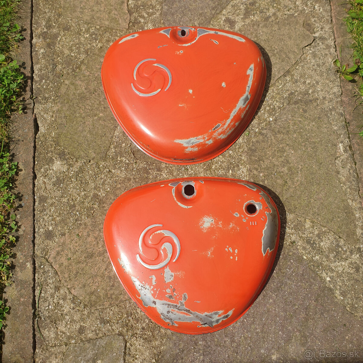 Simson S51 Elektronic kastlíky červené.