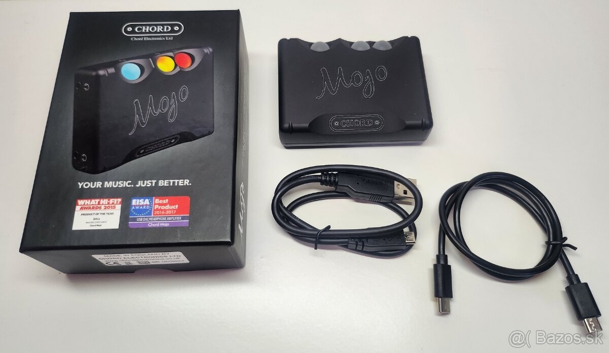 chord mojo, DAC prevodnik, komplet