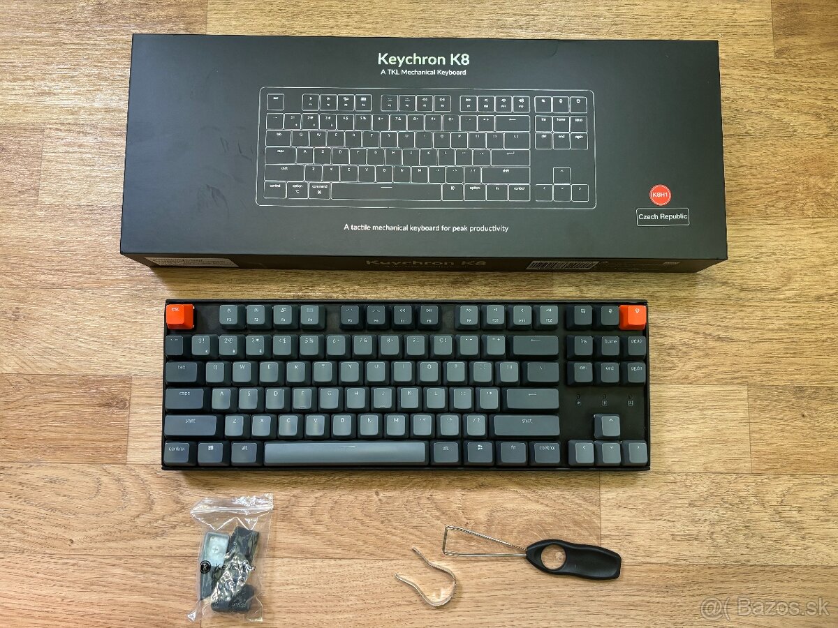 Predám Keychron K8 mechanickú klávesnicu