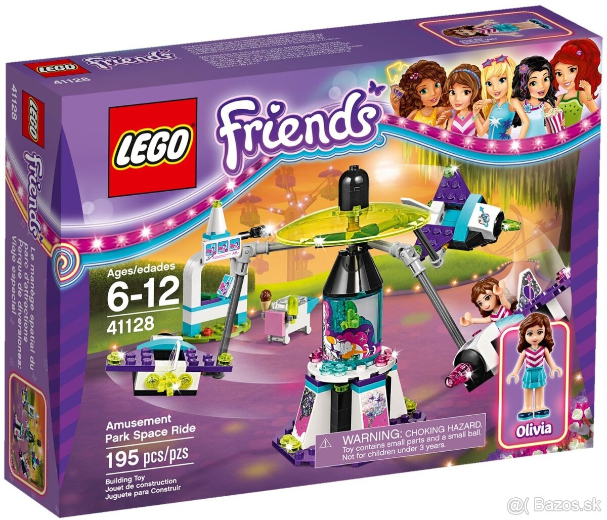 LEGO Friends 41128 Vesmírna atrakcia v zábavnom parku