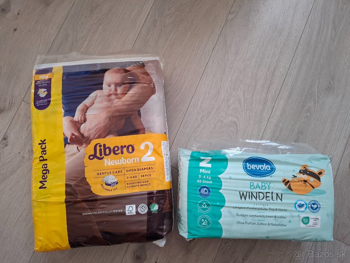 Plienky 2 (3-6 kg)